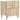 Dulap de noapte 2 buc. Stejar Sonoma 43 x 34,5 x 49,5 cm