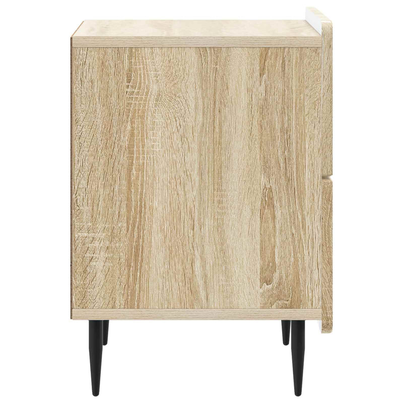 Dulap de noapte 2 buc. Stejar Sonoma 43 x 34,5 x 49,5 cm