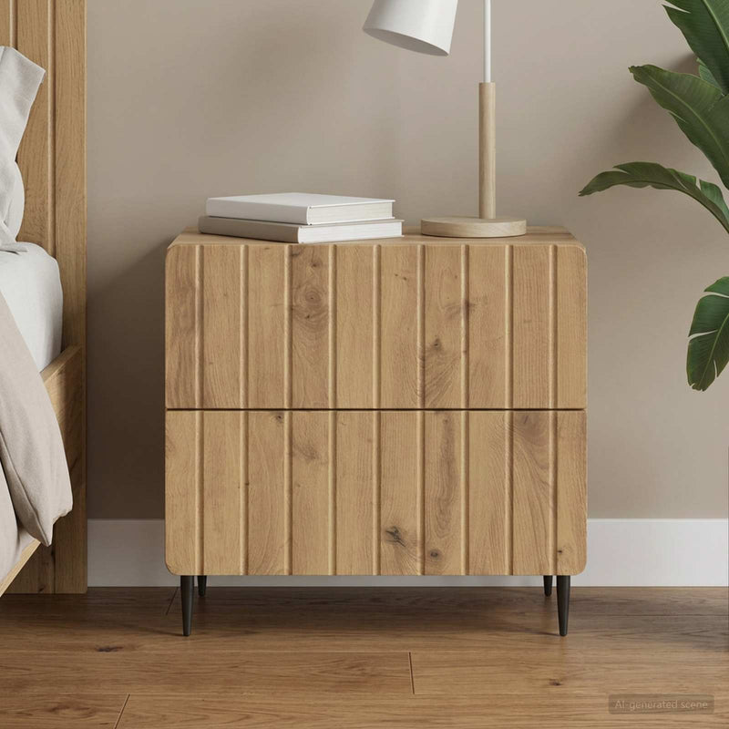 Dulap de noapte Stejar Artizanal 62 x 34,5 x 49,5 cm