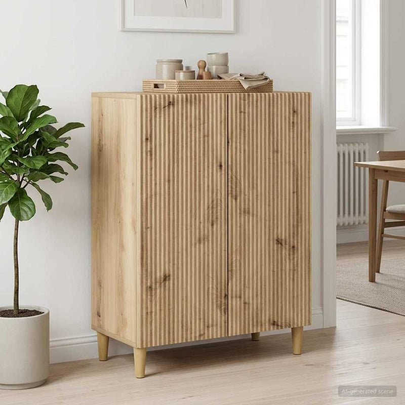 Bufet Stejar Artizanal 66 x 34,5 x 90 cm Lemn prelucrat