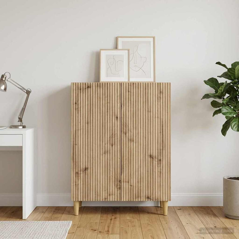 Bufet Stejar Artizanal 66 x 34,5 x 90 cm Lemn prelucrat