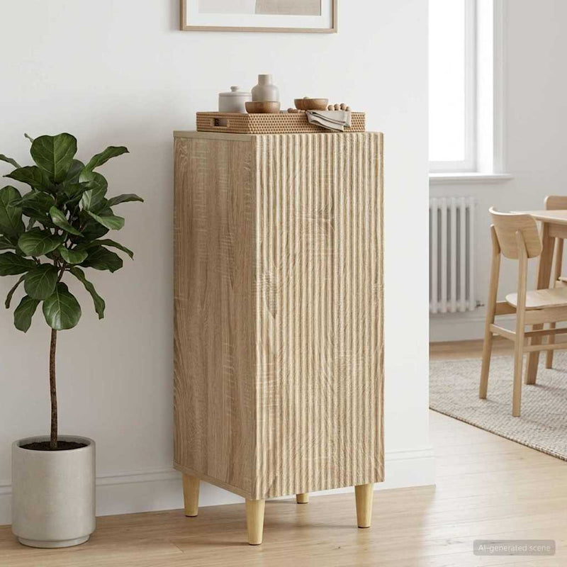 Bufet Stejar Sonoma 33 x 34,5 x 90 cm Lemn prelucrat