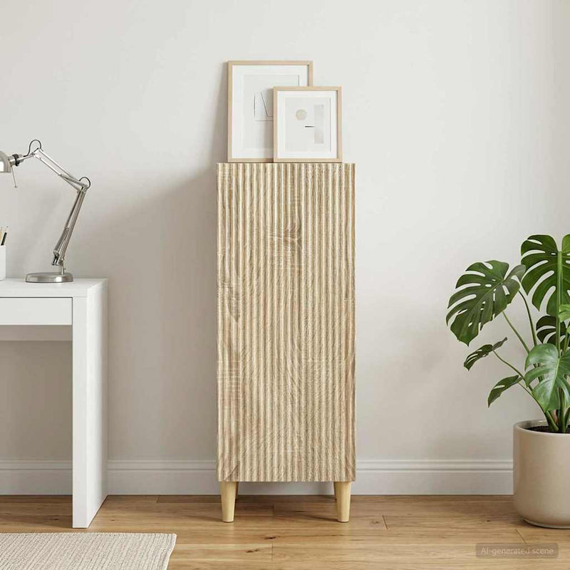 Bufet Stejar Sonoma 33 x 34,5 x 90 cm Lemn prelucrat
