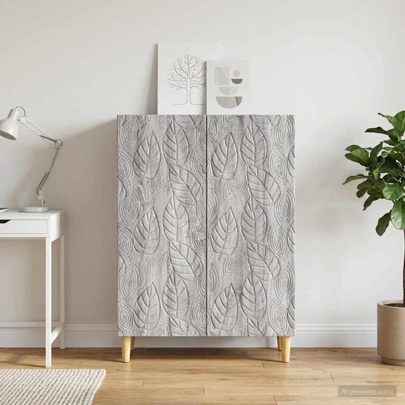Bufet Sonoma gri 66 x 34,5 x 90 cm Lemn prelucrat