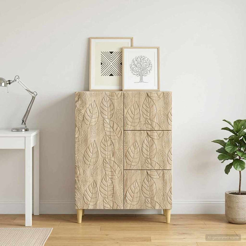 Bufet Stejar Sonoma 66 x 34,5 x 90 cm Lemn prelucrat