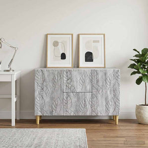 Bufet Sonoma gri 89 x 34,5 x 60 cm Lemn prelucrat