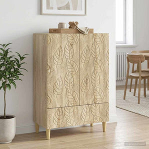 Bufet Stejar Sonoma 66 x 34,5 x 95 cm Lemn prelucrat