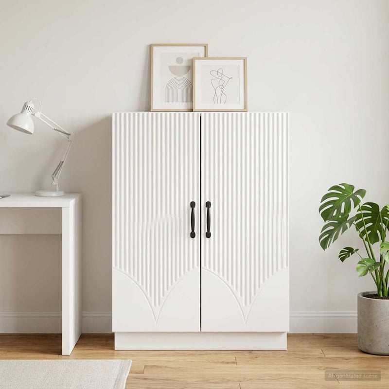 Bufet Alb 66 x 34,5 x 87 cm Lemn prelucrat