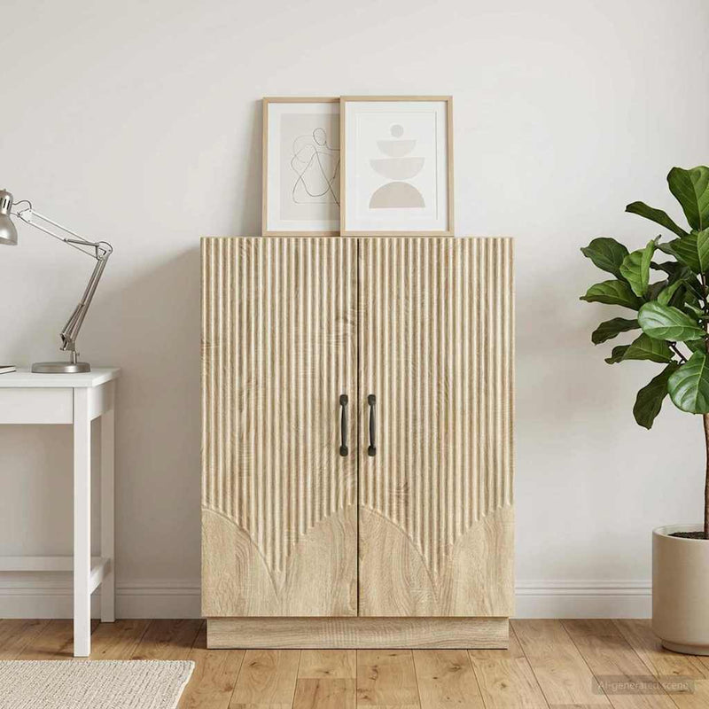 Bufet Stejar Sonoma 66 x 34,5 x 87 cm Lemn prelucrat