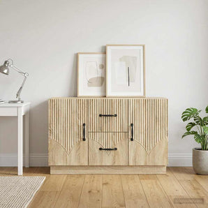Bufet cu sertar Stejar Sonoma 89 x 34,5 x 57 cm Lemn prelucrat