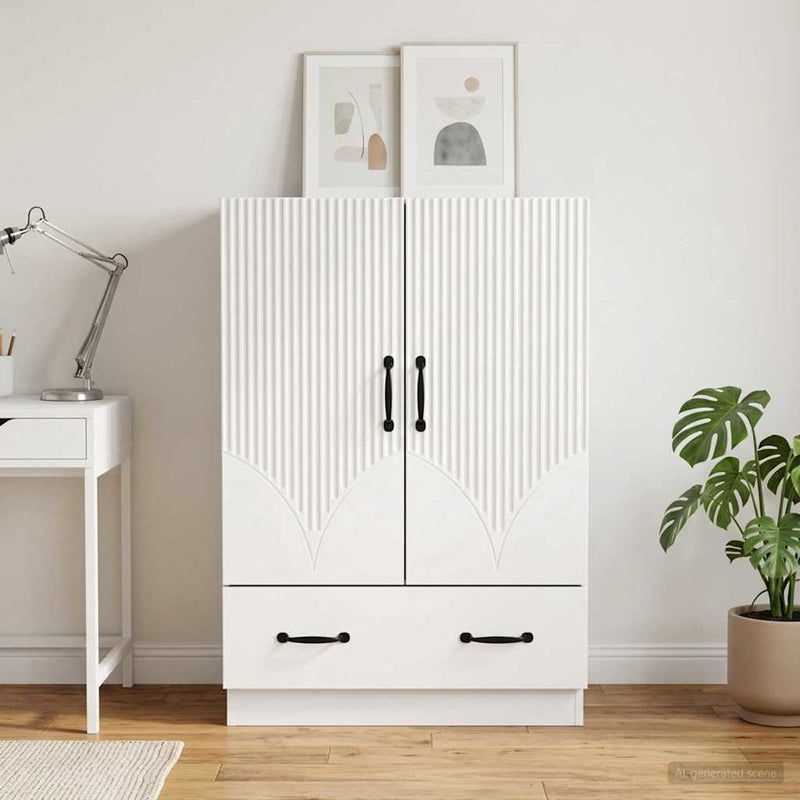 Bufet Alb 66 x 34,5 x 92 cm Lemn prelucrat