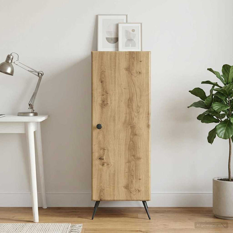 Bufet Stejar Artizanal 33 x 34,5 x 90 cm Lemn prelucrat