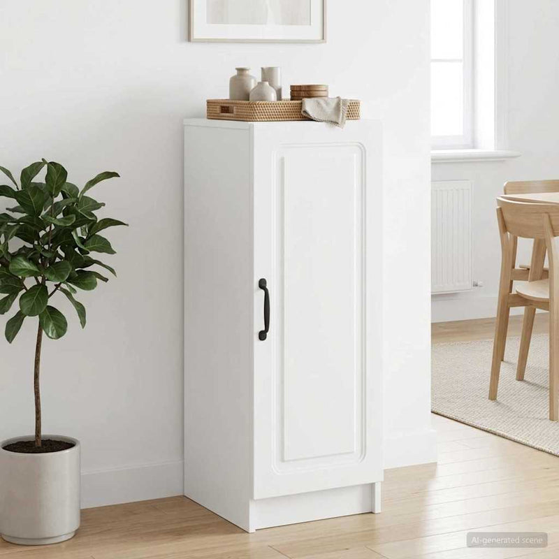 Bufet Alb 33 x 34,5 x 87 cm Lemn prelucrat
