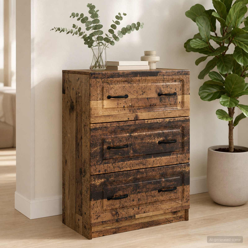 Dulap cu sertare Lemn vechi 66 x 34,5 x 87 cm Lemn prelucrat