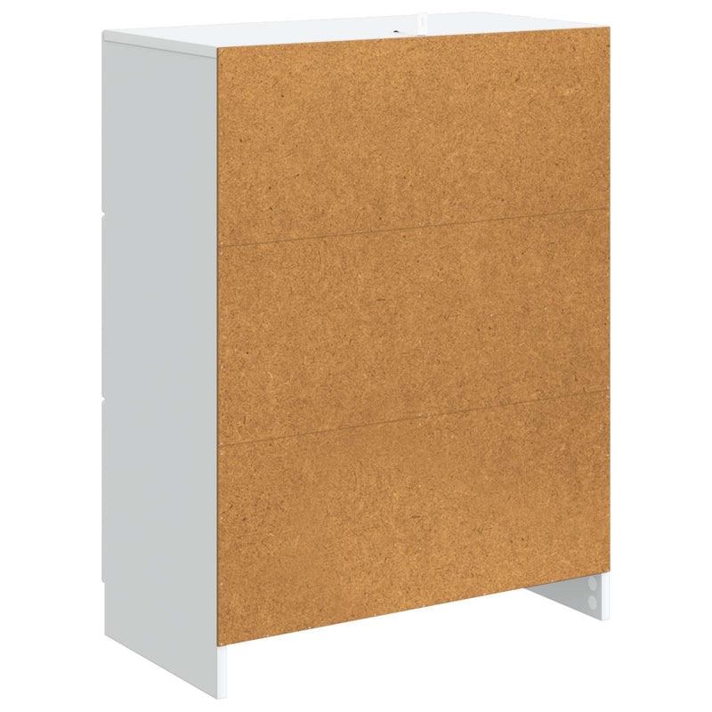 Bufet Alb 66 x 34,5 x 87 cm Lemn prelucrat