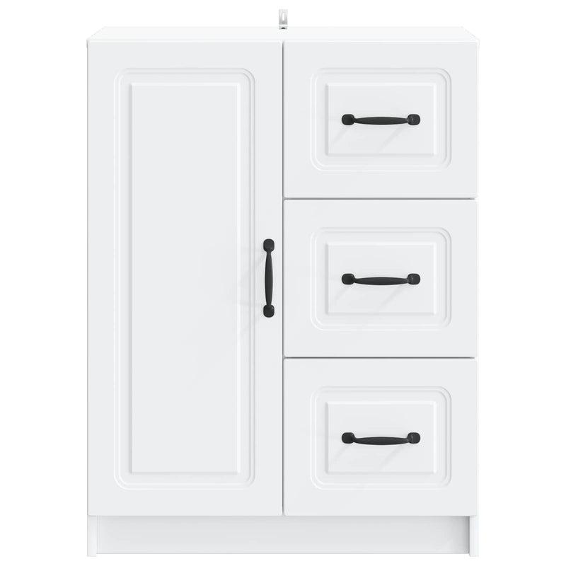 Bufet Alb 66 x 34,5 x 87 cm Lemn prelucrat