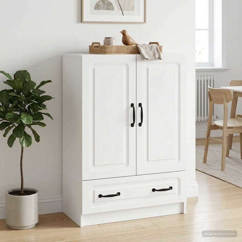 Bufet Alb 66 x 34,5 x 92 cm Lemn prelucrat