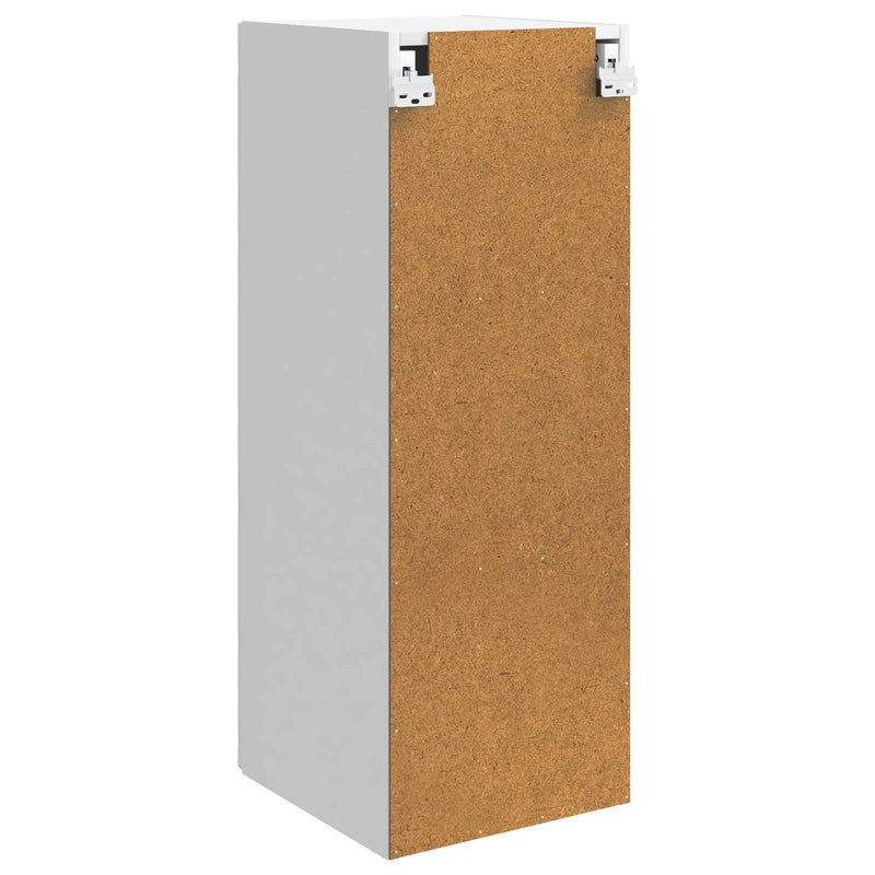Dulap montat pe perete Alb 33 x 34,5 x 90 cm Lemn prelucrat