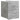 Dulap de noapte suspendat Gri Beton 33 x 34,5 x 43 cm