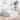 Cadru de pat cu headboard Alb 75 x 190 cm Lemn de pin masiv