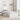 Cadru de pat cu headboard Alb 75 x 190 cm Lemn de pin masiv