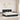 Pat cu storage cu sertar Negru 200 x 200 cm Lemn prelucrat