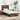 Cadru de pat cu sertar Stejar afumat și argintiu 75 x 190 cm