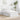 Cadru de pat cu headboard Alb 100 x 200 cm Lemn de pin masiv