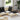 Set de canapea modulară cu spațiu de stocare 4 buc. Crem