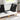 Set de canapea modulară cu spațiu de stocare 4 buc. Alb