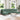 Set de mobilier pentru living 6 buc. Verde Mării Catifea