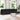Set de mobilier pentru living 5 buc. Negru Țesătură