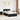 Cadru de pat cu headboard Negru 120 x 200 cm Lemn de pin masiv