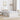 Cadru de pat cu headboard Alb 100 x 200 cm Lemn de pin masiv
