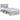 Cadru de pat Gri Concret 100 x 200 cm Lemn de pin masiv