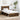 Cadru de pat Stejar fumuriu 100 x 200 cm Lemn de pin masiv