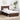 Cadru de pat Stejar închis 100 x 200 cm Lemn de pin masiv