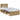 Cadru de pat Stejar artizanal 90 x 200 cm Lemn de pin masiv