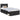 Cadru de pat cu headboard Negru 90 x 190 cm Lemn de pin masiv