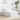 Cadru de pat cu headboard Alb 75 x 190 cm Lemn de pin masiv