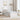 Cadru de pat cu headboard Alb 75 x 190 cm Lemn de pin masiv
