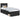 Cadru de pat cu headboard Negru 75 x 190 cm Lemn de pin masiv