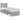 Cadru de pat Gri Sonoma 75 x 190 cm Lemn de pin masiv