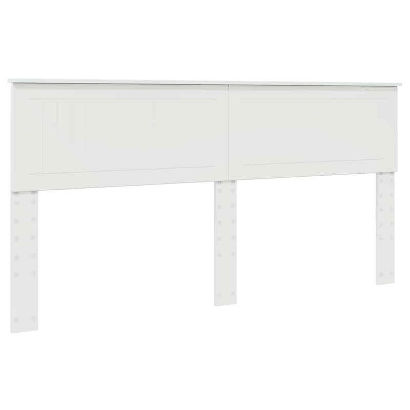 Cadru de pat cu sertar Alb 180 x 200 cm Lemn Ingineresc