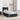 Pat cu storage cu sertar Negru 75 x 190 cm Lemn prelucrat