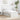 Cadru de pat cu headboard Alb 75 x 190 cm Lemn de pin masiv
