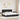Pat cu storage cu sertar Negru 200 x 200 cm Lemn prelucrat