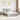 Cadru de pat cu headboard Beton 140 x 190 cm Lemn de pin masiv