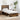 Cadru de pat Stejar fumuriu 75 x 190 cm Lemn de pin masiv