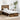 Cadru de pat Stejar fumuriu 75 x 190 cm Lemn de pin masiv